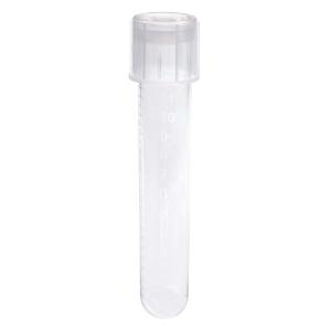 14 ml culture tube and dual cap, ps, sterile