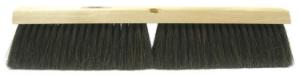 Weiler® Black Horsehair/Polypropylene Blend Fine Sweep Brush, ORS Nasco