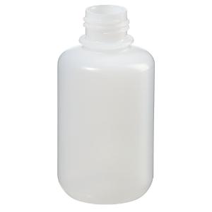 Narrow-mouth HDPE packaging bottles without closure bulk pack
