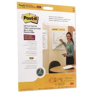 Post-it® Easel Pads Super Sticky Self-Stick Wall Pads, Essendant