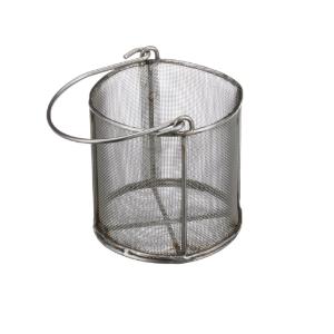 Basket round mesh with handles 3.75×3.75"