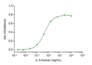 IL-5, Human(CHO-expressed)