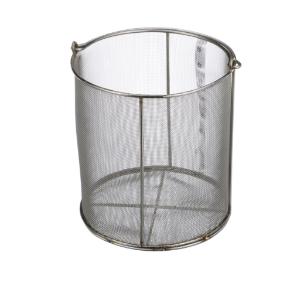 Basket round mesh with handles 5.88×6.5"