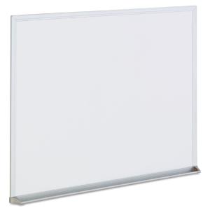 Universal® White Melamine Dry Erase Boards with Aluminum Frame, Essendant