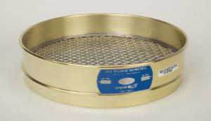 VWR® 12" Test Sieves, Intermediate Height, Brass and Stainless Steel