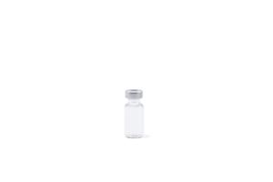 Sterile empty vial 100×2 cc 13 mm silver