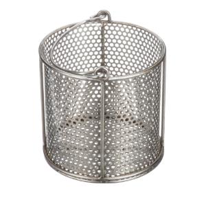 Basket perforated round 8.63×8.25"