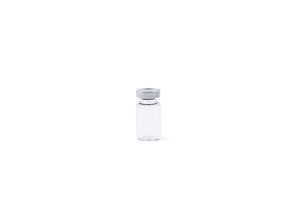 Sterile empty vial 25×5cc 20 mm silver