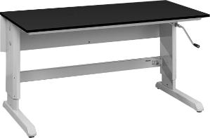 Manual phenolic SGL uprights 2 shelf 36×60
