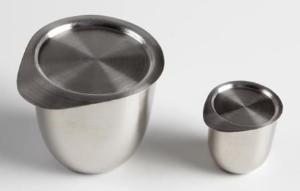 Platinum Crucibles; Standard and Wide Shapes, XRF Scientific