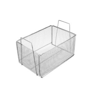 Basket rect mesh with lid 8L×12W×9" H
