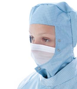 BioClean™ Microflow face veil with studs