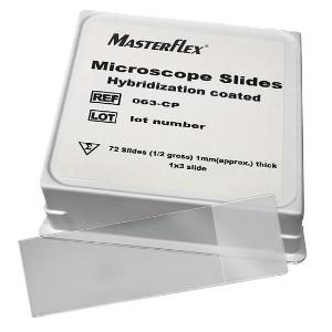 Masterflex® Adhesive-Coated Microscope Slides, Avantor®