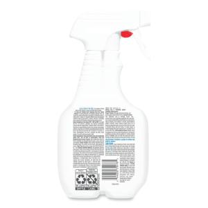Fuzion Cleaner Disinfectant, Unscented, 32 oz Spray Bottle, 9/Carton