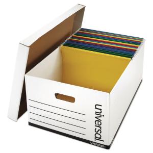 Universal® Extra Strength Easy Assembly Storage Boxes