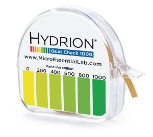 Hydrion® Quat Test Papers, Micro Essential Laboratory