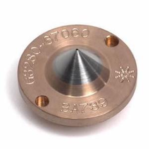 7700, 7800, 7850 and 8800 with x-lens ICP-MS skimmer cone, Platinum-tip with copper base. Optional cone used with x-lens for aggressive acid digests