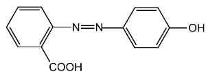 2-(4-Hydroxyphenylazo)benzoic acid 98+%