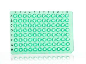 PCR plate, green