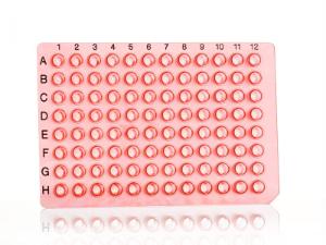 PCR plate, red