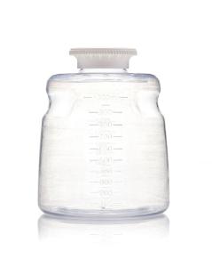 EZLabpure™ Media Bottle PETG, 250 ml, GL45 Closed VersaCap, Sterile