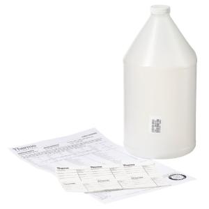 Certified HDPE jugs with white ldpe foam-lined polypropylene screw closure