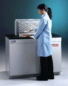 Fume Absorber shown with base cabinet (not included)