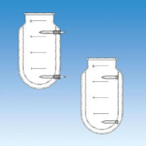 Jacketed Cylindrical Reaction Flask with Duran Flange, Ace Glass Incorporated
