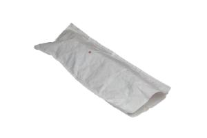 Autoclave bag with steam indicator wrapped