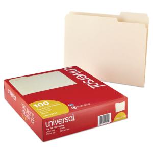 Universal® Top Tab Manila File Folders