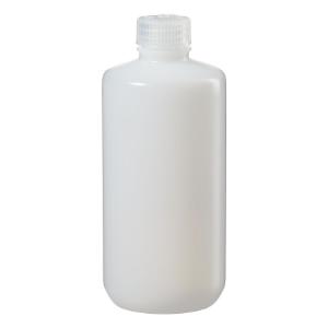 Narrow-mouth LDPE lab quality bottles with closure