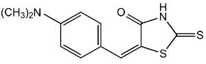 5-(4-(Dimethylamino)benzylidene)rhodanine 98%