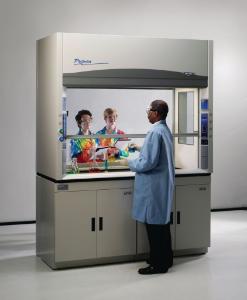Protector Pass-Through Fume Hood with Side Window