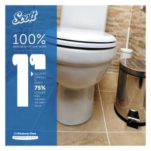 KIMBERLY-CLARK PROFESSIONAL® SCOTT® Coreless Two-Ply Standard Roll Bathroom Tissue