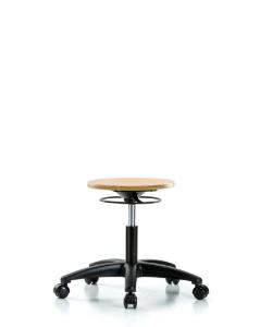 Wooden stool caster