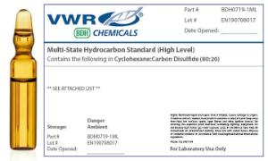 Multi-state hydrocarbon standard (high level)