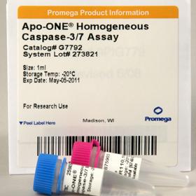 Apo-ONE Homogeneous Caspase-3/7 Assay, 100 ml, Promega