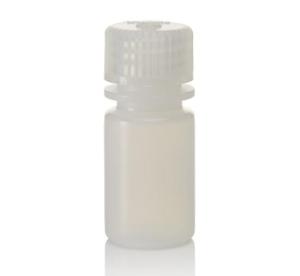 Narrow-mouth ldpe lab quality bottles with closure
