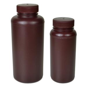 SP Bel-Art Precisionware® Bottles, Wide Mouth, Amber, HDPE, Bel-Art Products, a part of SP