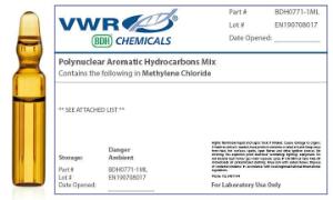 Polynuclear aromatic hydrocarbon mix