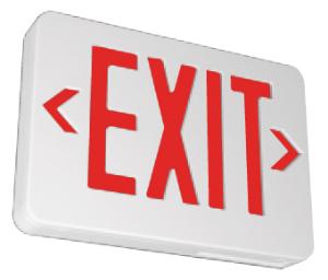 Lighted Exit Sign, National Marker