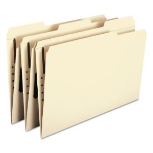 Folder, top tab, legal, manila, 50/box