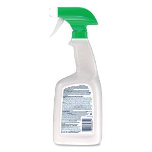 Disinfecting Cleaner with Bleach, 32 oz, Plastic Spray Bottle, Fresh Scent, 8/Carton
