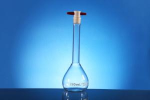 Clear volumetric flask