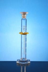 VWR® Measuring Cylinder, Hexagonal Base, with Stopper, Class A, Serialized
