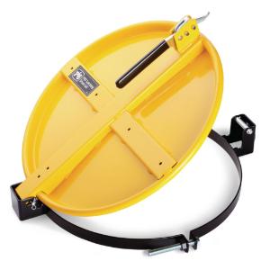 Drum lid latching yellow