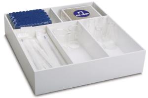 4 INCH DEEP TRAY WITH FIVE COMPARTMENTS