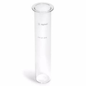 Outer media tube, clear glass, 100 ml, for BIO-DIS