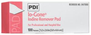 Io-Gone™ Iodine Remover Pads, PDI®