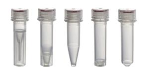 Tamper-evident Micrewtube® microcentrifuge tubes with screw cap